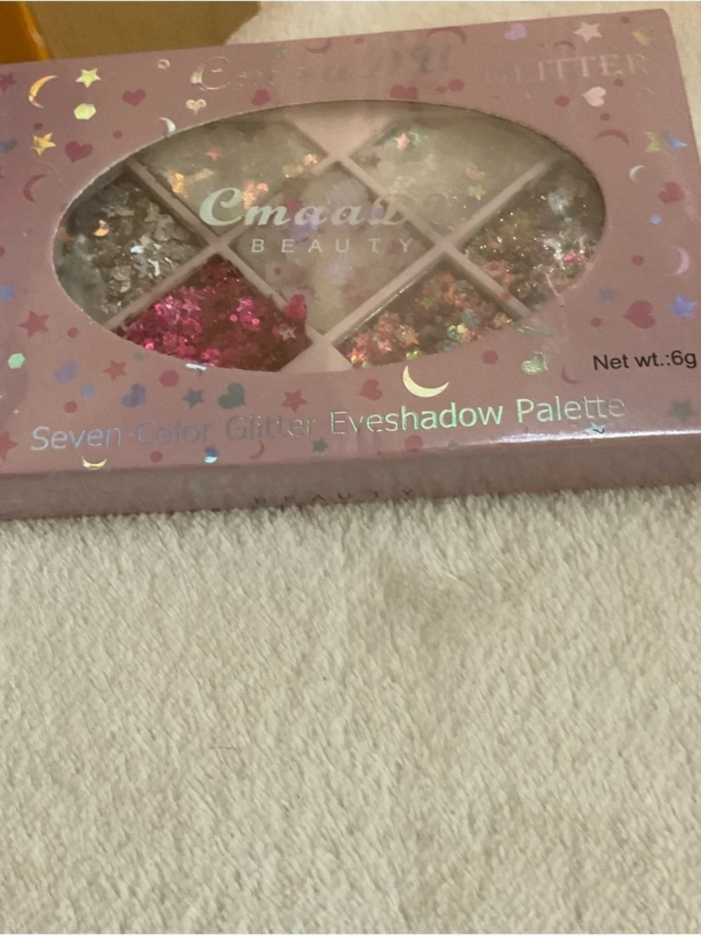 Pink Glitter Eyeshadow Set